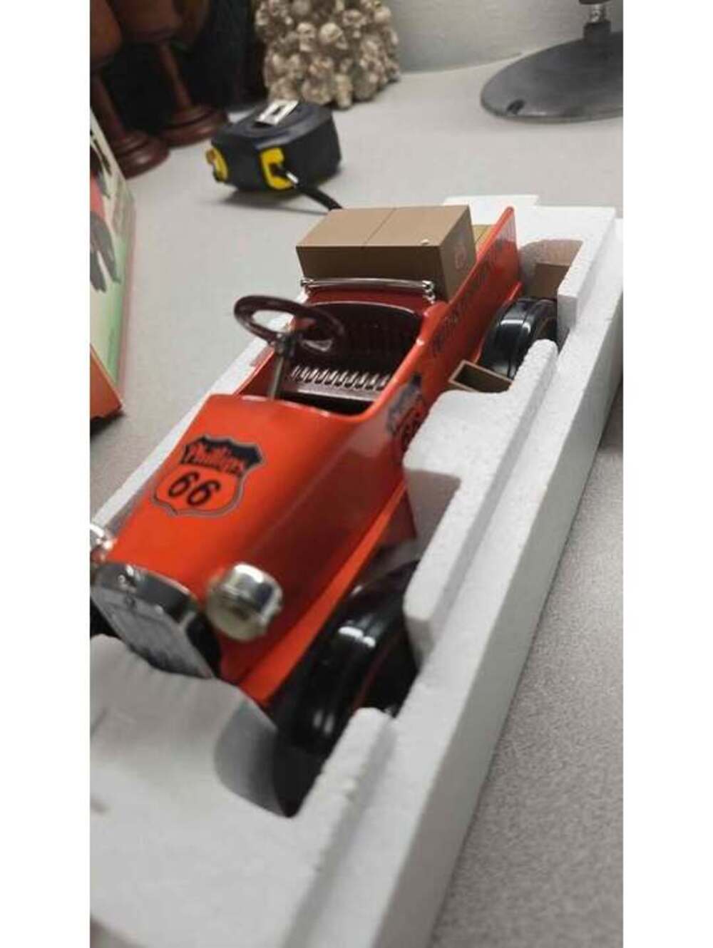 Gearbox 1936 Toledo Blue Streak Pedal Car Phillips 66 Bank 1:6 Scale